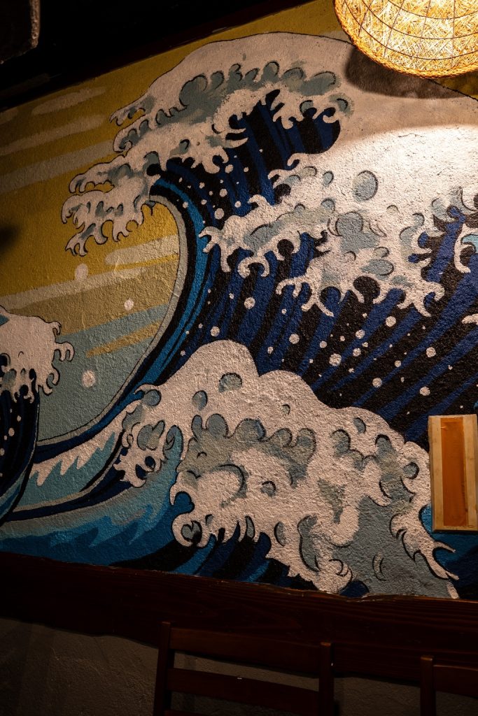 池袋 居酒屋「海の司」店内壁画制作