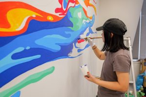 虎ノ門ヒルズオフィスアートの制作