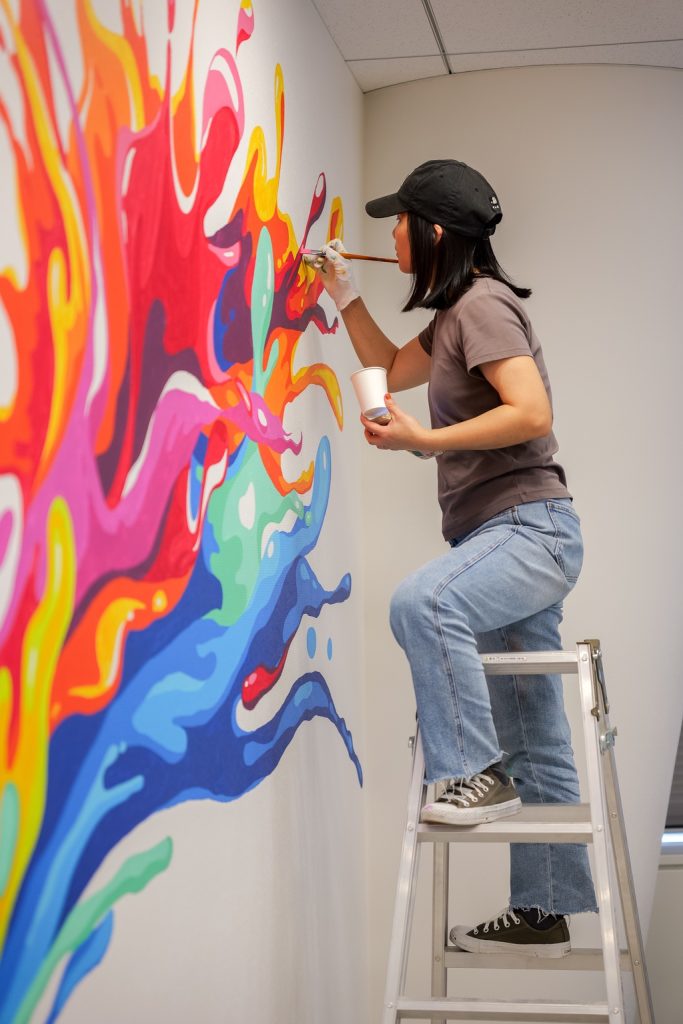 虎ノ門ヒルズオフィスアートの制作