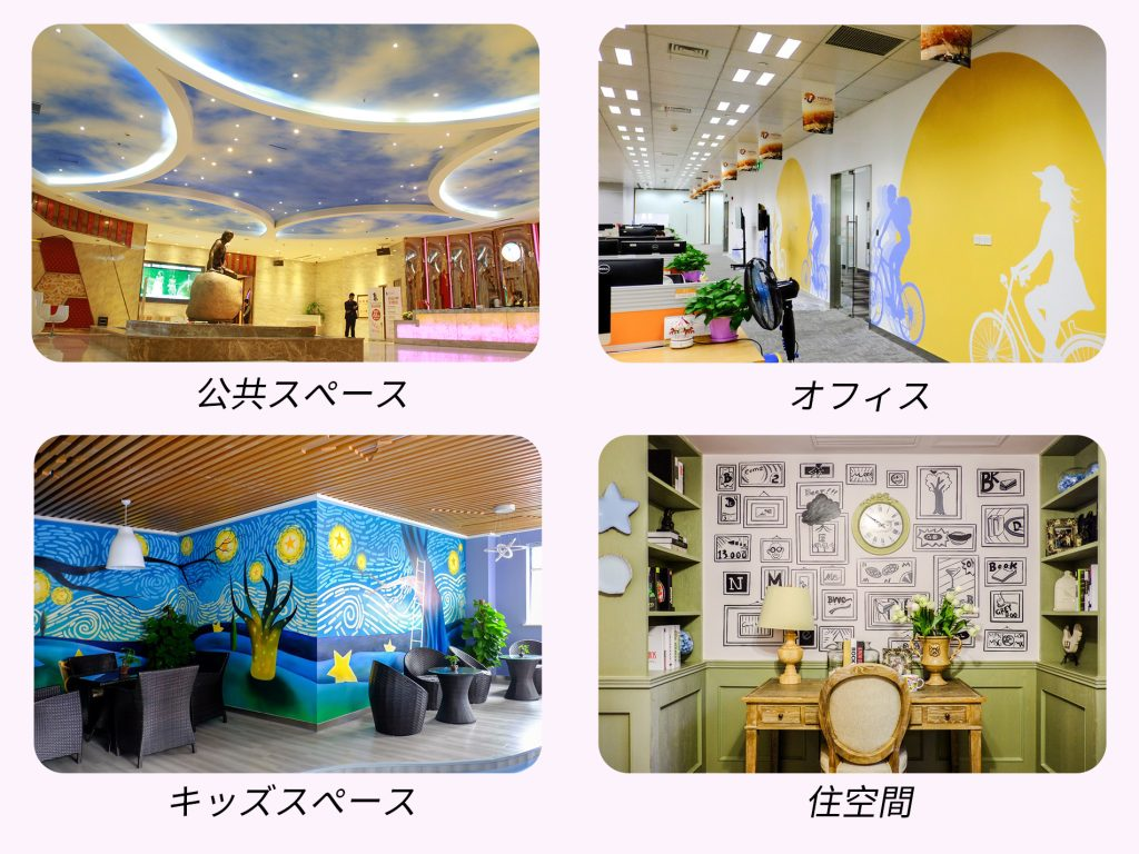 壁画アート,壁画会社,オフィス壁画,手描き壁画,ウォールアート