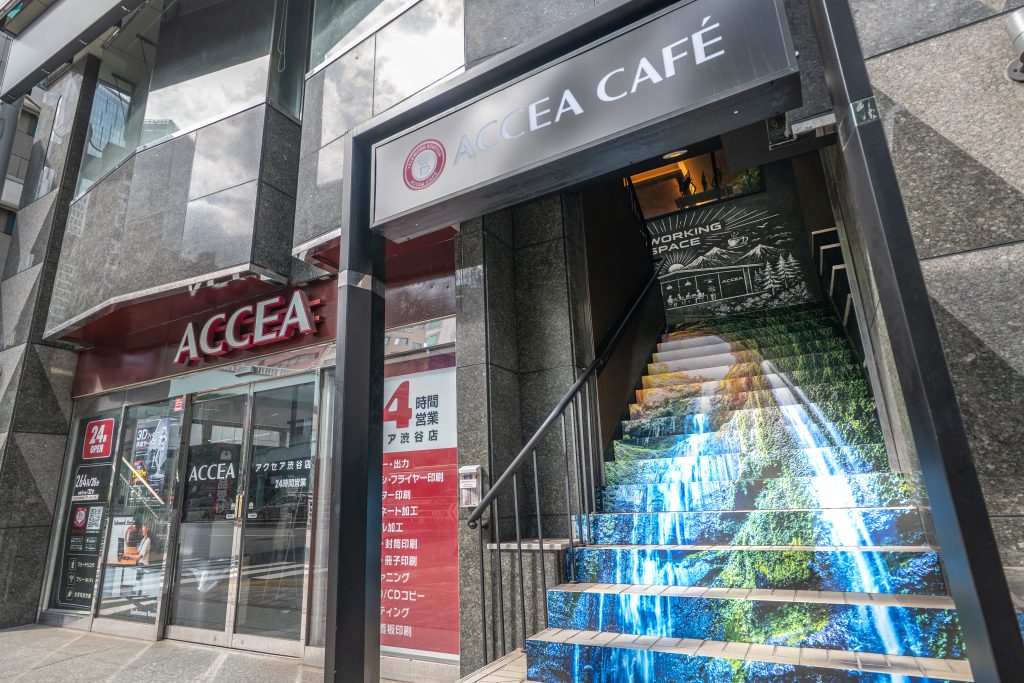ACCEA CAFE 店内壁画